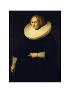 AN UNKNOWN LADY by Paulus Moreelse (1571-1638)