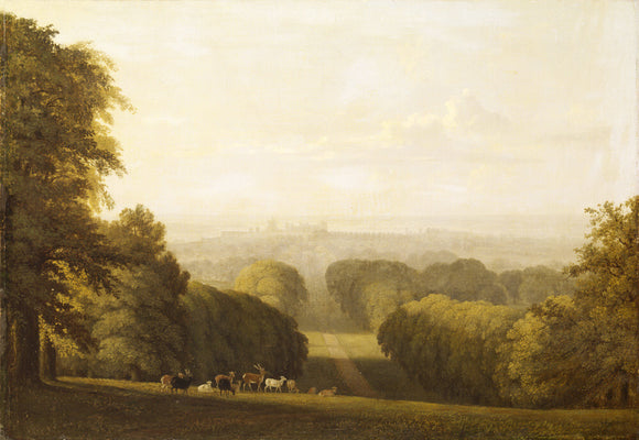 THE LONG WALK, WINDSOR attributed to Daniell