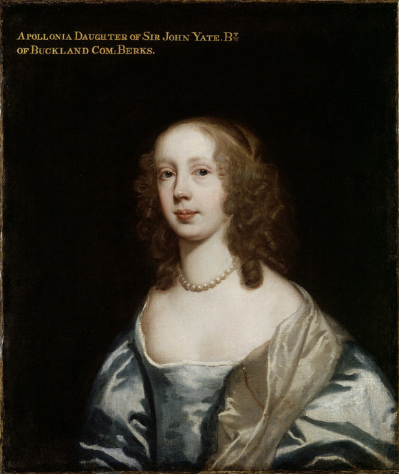 PORTRAIT OF APOLLONIA, DAUGHTER OF SIR JOHN YATE by Sir Peter Lely (1618-80)