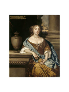 PORTRAIT OF ANNE MOUNSON, LADY THROCKMORTON by the studio of Sir Peter Lely (1618-1680) at Coughton Court