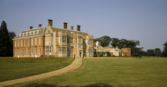 The South and West fronts of Felbrigg Hall