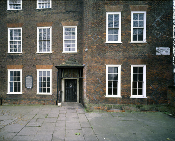 The North Front of Sutton House, Constructed 1525 and remodelled in 1700