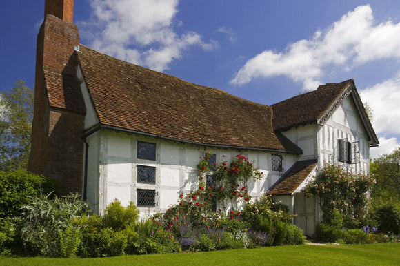 Lower Brockhampton House, the medieval manor house on the Brockhampton Estate in Worcestershire