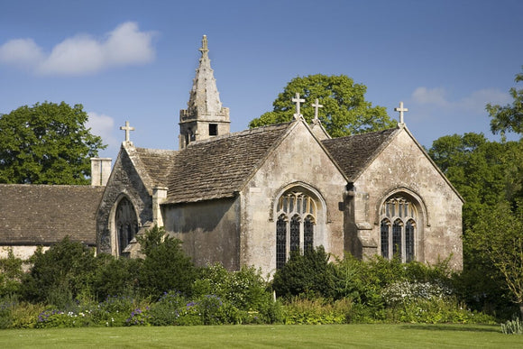 C14th Parish Church of All Saints at Great Chalfield Manor, Wiltshire