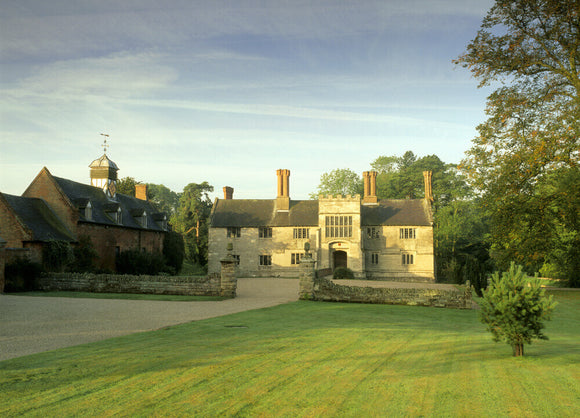 A view of the Forecourt of Baddesley Clinton