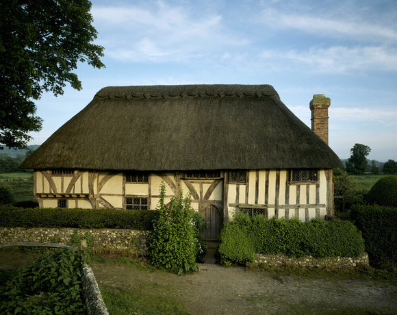 View of the front of Alfriston Clergy House