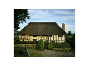 View of the front of Alfriston Clergy House