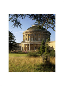 The Rotunda and North Terrace of Ickworth House
