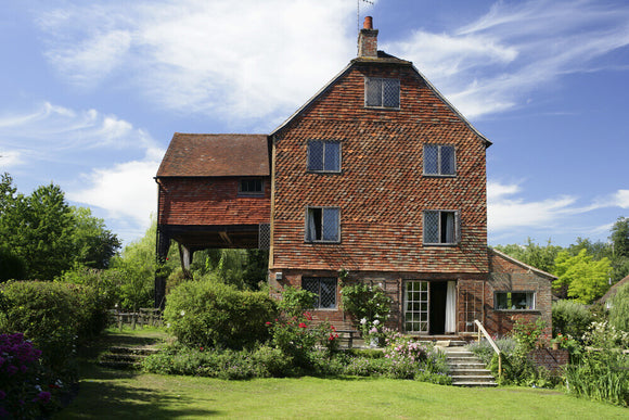 Shalford Mill on the Tillingbourne river, a tributary of the River Wey, Surrey