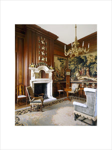 View of the Tapestry room at Antony House
