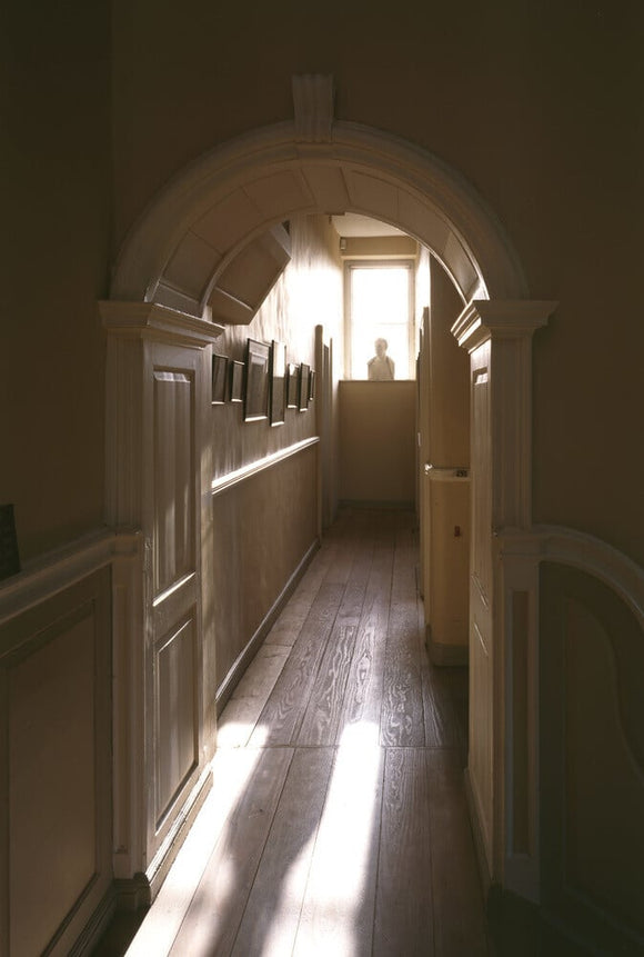 A view down along the Corridor looking towards the bust of William Wordsworth