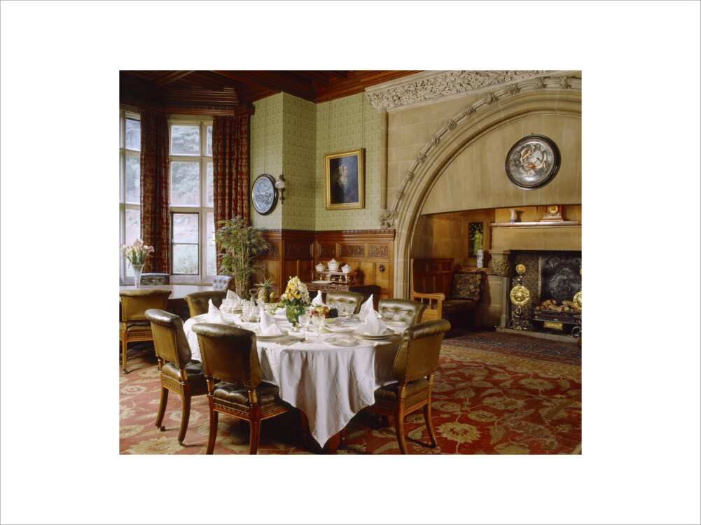 The Dining Room designed by Norman Shaw in 1870-1872 in his 