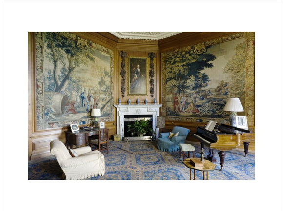 The Tapestry Room at Belton House, Lincolnshire
