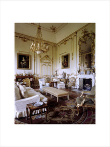 The White and Gold Room at Petworth with mid-C18th decoration