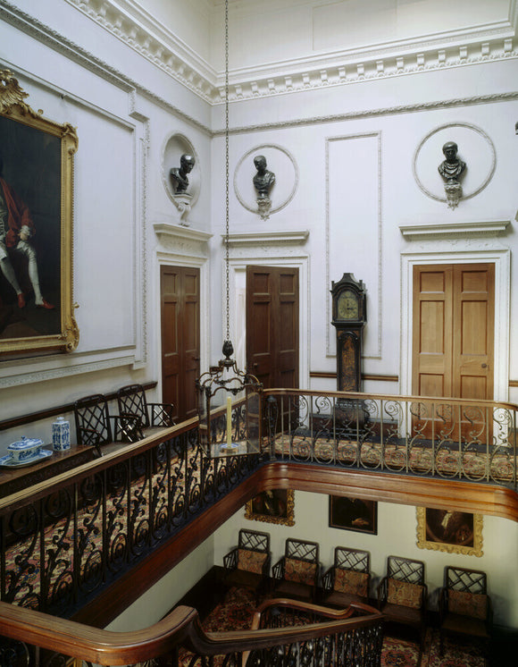 View of the Stair Hall at Felbrigg Hall