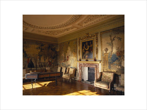 The Queen's Bedchamber at Ham House, after restoration
