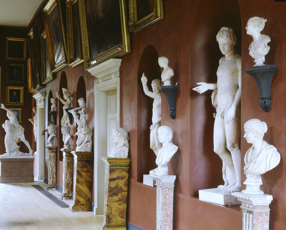 The finest surviving expression of early C19th taste in painting & sculpture in the North Gallery at Petworth