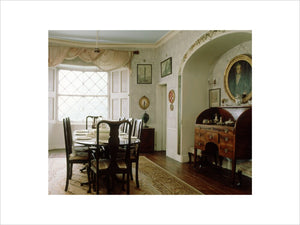 Looking into the Dining room from the doorway to the Octagon