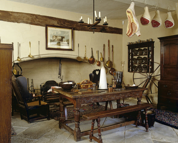 The Kitchen at East Riddlesden Hall, West Yorkshire