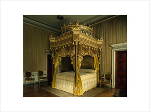 The State Bed in the State Bedchamber at Osterley