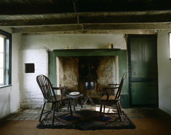 A interior view of the Fenman's Cottage at Wicken Fen