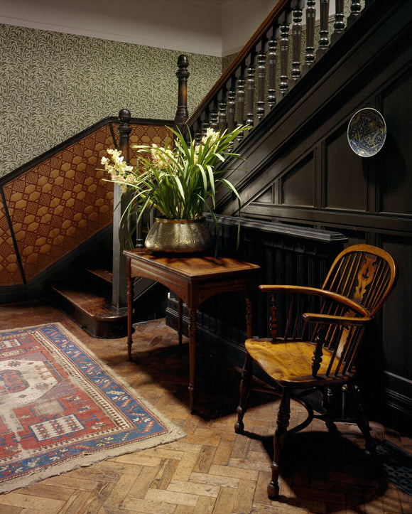 View of the Visitors Staircase at Wightwick Manor