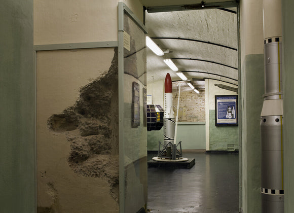 Inside the New Battery, on a separate site further up the headland from the Old Battery