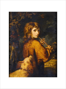 Piping Shepherd Boy by Sir Joshua Reynolds (1723-92)