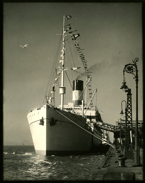 SS Voltaire at Landing Stage
