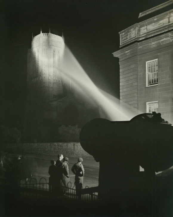 Searchlight on Anglican Cathedral